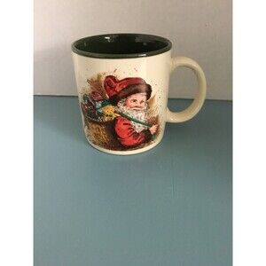 Marvelous Mugs Potpourri Press Vintage Santa 1987 Coffee Mug Christmas